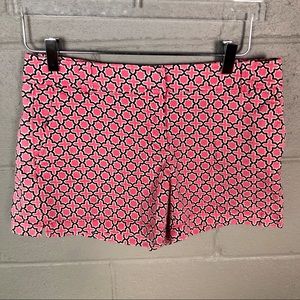 New York & Company Pink & Black Shorts